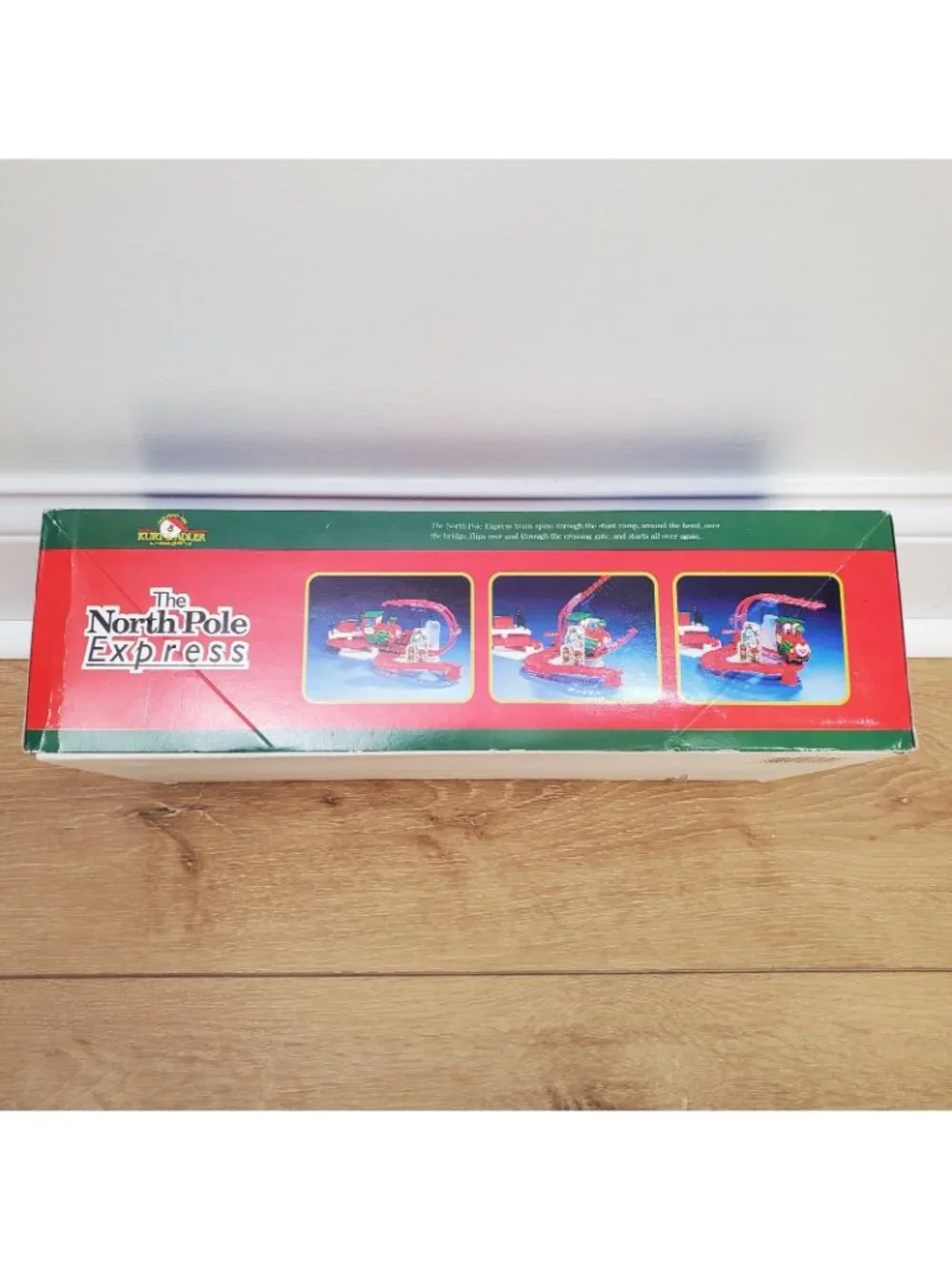 Kurt Adler Musical North Pole Express Train Set (as seen Baby Einstein) Whistle